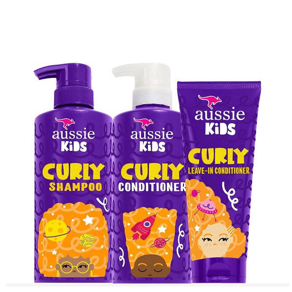 Aussie Kids Shampoo, Conditioner, and Leave-in Conditioner