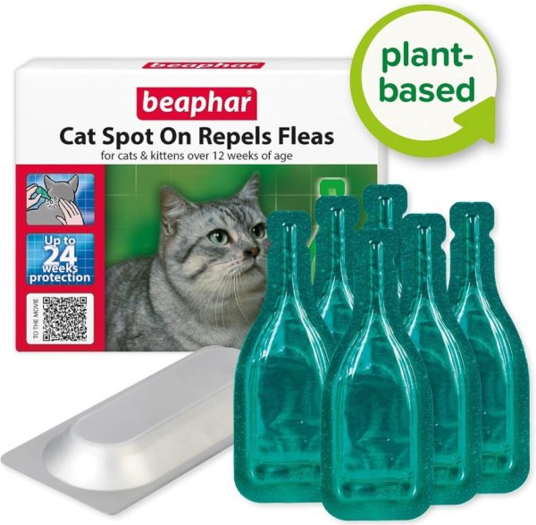 Beaphar Plus Flea and Tick Treatment for Cats