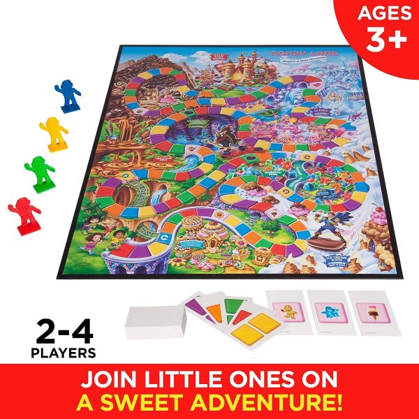 Candy Land: Kingdom of Sweet Adventures Kids Board Game