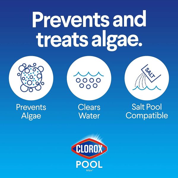 Home  Patio, Lawn & Garden  Clorox Pool&Spa 43128CLX 42128CLX Pool Algaecide Clorox Pool&Spa 43128CLX 42128CLX Pool Algaecide