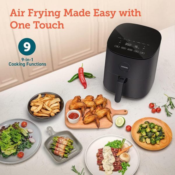 COSORI Air Fryer Pro LE 5-Qt Airfryer, Quick and Easy Meals