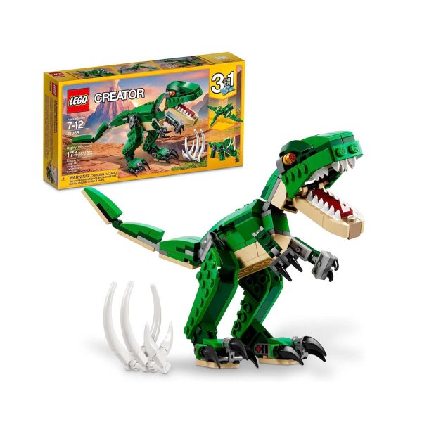 LEGO Creator 3in1 Mighty Dinosaurs 31058 Building Toy Set for Kids