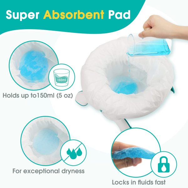 [30 Counts] Disposable Potty Liners Compatible with OXO